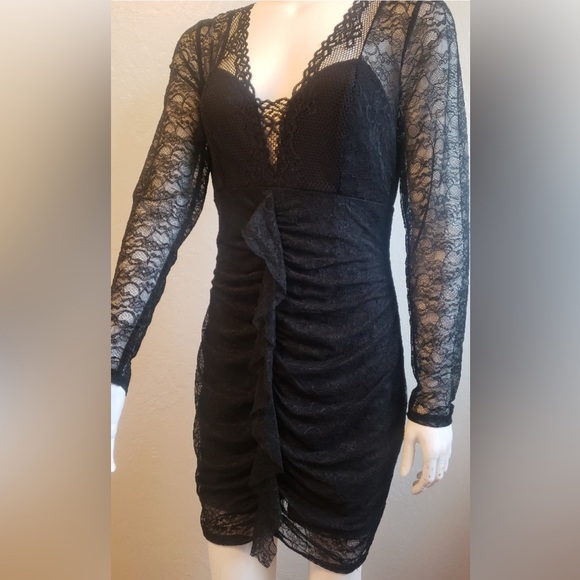 Guess Black Lace Dress - Picture 8 of 8